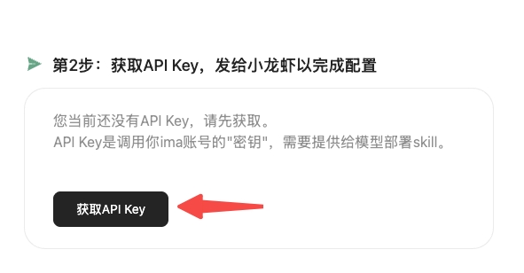 点击获取API Key