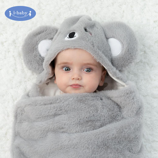 ibaby 萌趣毛绒披肩斗篷 0-6岁 适用 商品图2