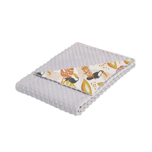 四季舒适款 橙枝趣鸟豆豆安抚毯 9月底发货 商品图0